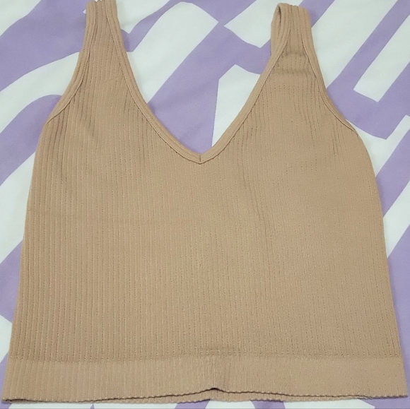 Bundle Free People Intimately Ribbed Sleeveless Brami & Front Button Red Cami XS - Picture 4 of 12